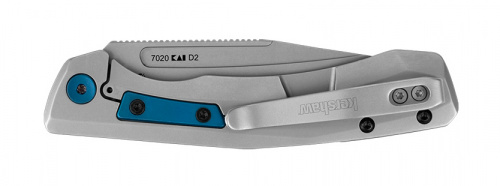 Нож K7020 Highball XL -складной, рук-ть нержав.сталь, клинок D2, satin/PVD