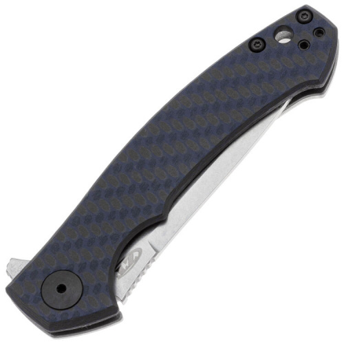 Нож K0450BLUCF - складной, рук-ть титан/ черно-синий карбон, клинок CPM-MagnaCut