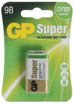 Батарейка 6LR61 GP Super 1xBL