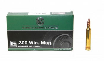 Патрон к.300WinMag 10,7гр DK DN 1шт