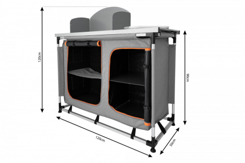 Кухня походная KYODA мод.XD-03 кухня со столешницей и тумбами