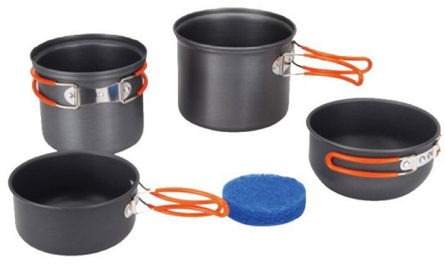 Набор посуды TRC-075 Tramp анодированный алюминий