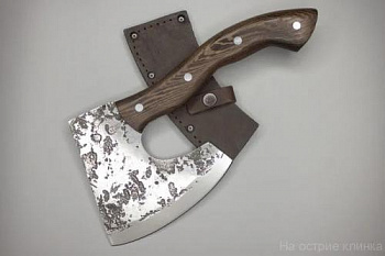 Нож Мясник №3,ц.м.ст.9ХС,венге