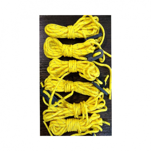 Набор Tramp оттяжек для палатки со светоотражающей нитью