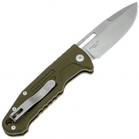 Нож FFX-503SP OD SMARTY AUTO TACTICAL SPEAR -автомат., зелен. алюм. рук-ть, стоу