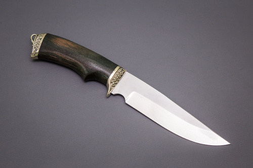 Нож Легионер, ст.VG-10,литье,стаб.орех(кап)