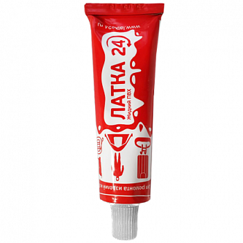 Латка жидкая 25мл прозрач.