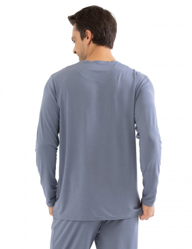 ЛОНГСЛИВ NORVEG BAMBOO СЕРЫЙ