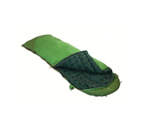 Мешок спальный SIBERIA Plus зеленый, левый, 9252.01012