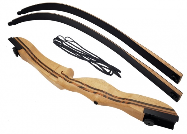 Лук рекурсивный Centershot Classic 68" (черные плечи) 22#
