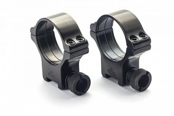 Кольца Rusan быстросъем.Prism 11мм на 30мм H19 винт  011-11-30-19-M