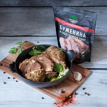 Консервы "Буженина в собственном соку"