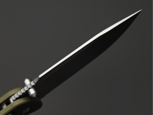 Нож CJ1943-GN Shale складной, рукоять зеленая G10,клинок стоунвош, сталь AR-RPM9