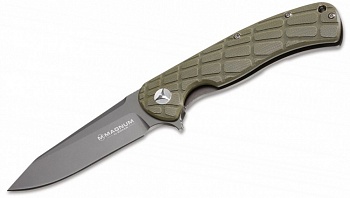 Нож BK01MB705 Foxtrott Sierra - склад.зеленая рук-ть G-10, сталь 440B