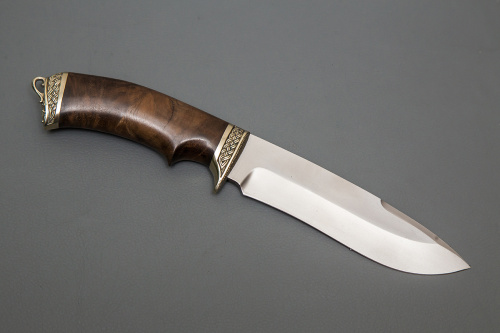 Нож Скиф, ст. D2, литье,орех(кап)