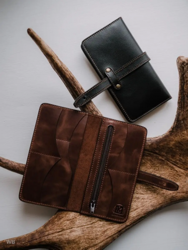 Портмоне (Коричневый, Утки)