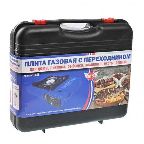 Плита наст. газовая керамическая М5 (с переходником)/6/