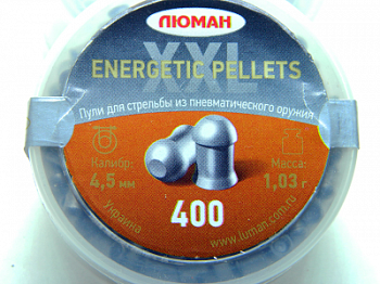 Пуля пневм. "Energetic pellets XXL", 1,03 г. 4,5 мм. (400 шт.)