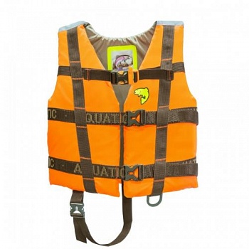 ЖИЛЕТ ЖС-06ДО СТРАХОВОЧНЫЙ ДЕТСКИЙ (ЦВЕТ: ОРАНЖЕВЫЙ)