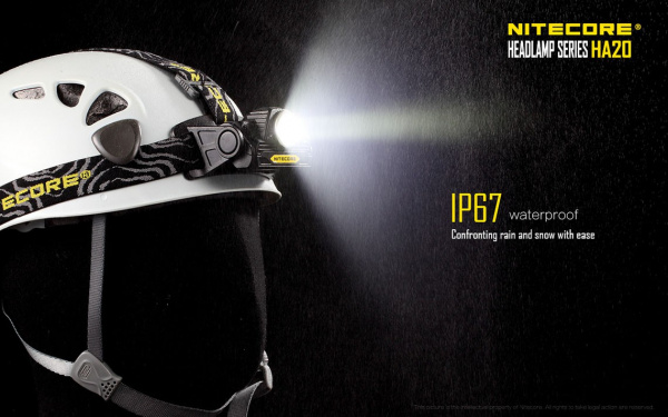 Фонарь HA20 Cree XP-G2300 люмен 160 часов 110м 2*AA