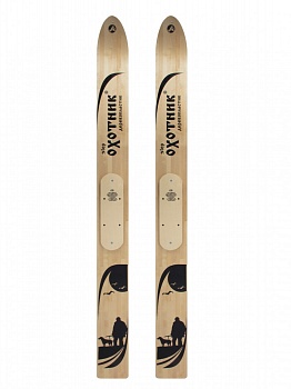 Лыжи охотничьи деревянные (рост 145 см, ширина 150 мм)