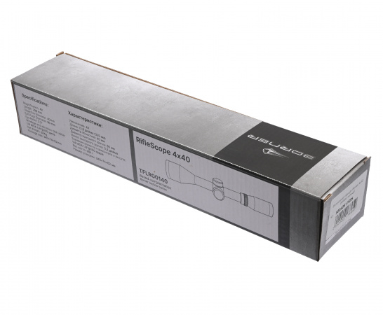 Прицел оптический BORNER 4x40 Mildot (кольца)