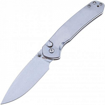 Нож CJ1925-ST Pyrite - складной, рук-ть сталь, клинок AR-RPM9