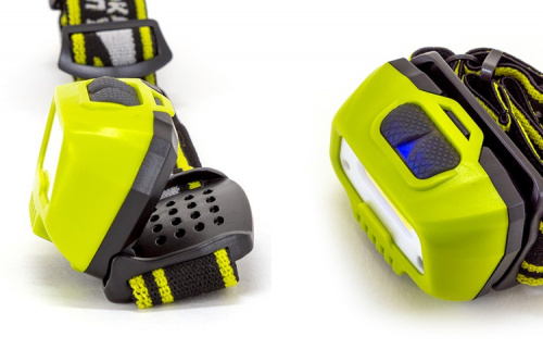 Фонарь ЯРКИЙ ЛУЧ LH-300 ACCU Red налобный COB 100/300лм +2реж. красн.диод, сенс.