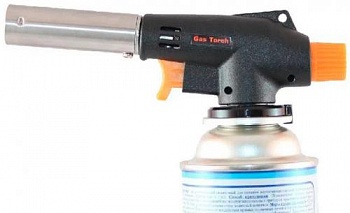 Горелка газовая №8, черная, пьезо