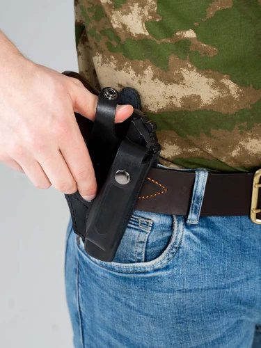 Кобура поясная формованная к ПМ с з/о ПК-34