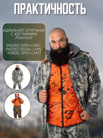 ЖИЛЕТ FINNHUNT NORDIC OPEN/SIGNAL CAMO