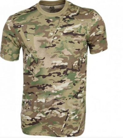 ФУТБОЛКА КАМУФЛИРОВАННАЯ, Х/Б, МУЛЬТИКАМ