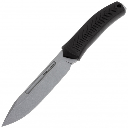 Нож Mr.Blade Pitbull (95X18 Stonewash, Elastron Black)