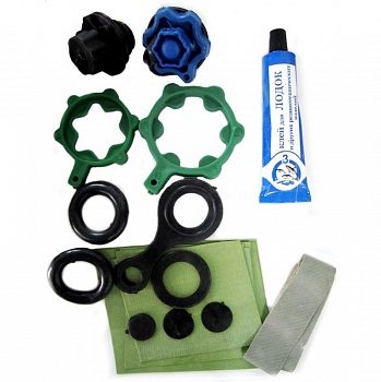 Ремкомплект д/резин. лодки в тубусе (Три кита)