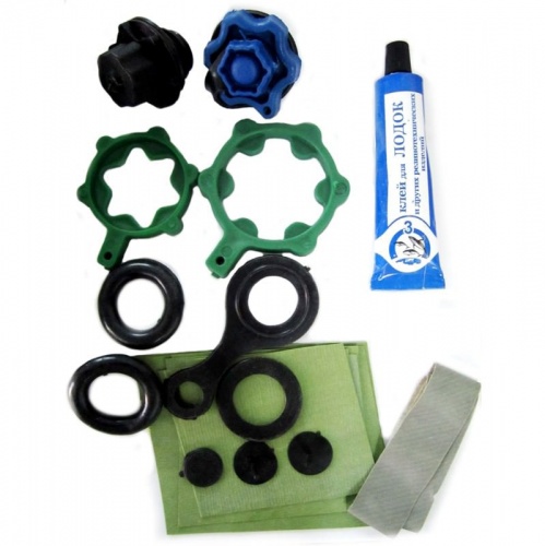 Ремкомплект д/резин. лодки в тубусе (Три кита)