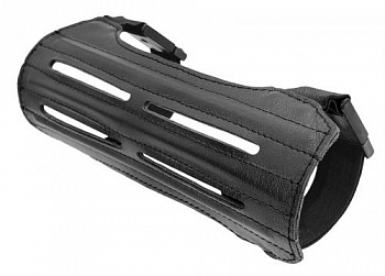 Крага Centershot 19см (кожа) черная