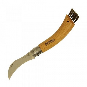 Нож грибника Opinel №8, нержавеющая сталь, рукоять бук 001252 Нож грибника Opinel №8, нержавеющая сталь, рукоять бук 001252