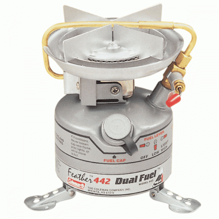 Горелка бензиновая Coleman Feather (мощн 2200W, 1L закипает за 3m45s, до 7ч, бак