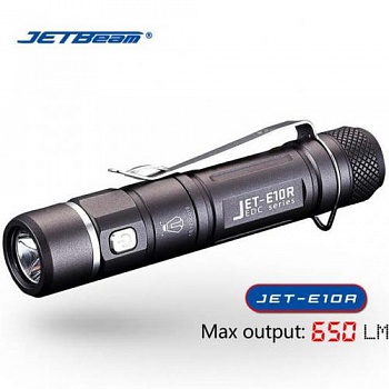 Фонарь E10R Cree XP- L 650люмен 129м 100ч 1*14500/1*АA З/У-USB