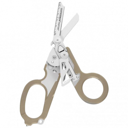 Мультитул LEATHERMAN Raptor Rescue Coyote Tan 6 инстразм 4,8/12,7 см, ножны