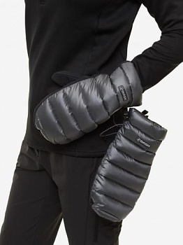 РУКАВИЦЫ ПУХ D-TUBE MITTS СЕРЫЙ