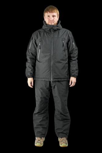 КОСТЮМ ЗИМНИЙ АЛЬФА ЦВЕТ BLACK