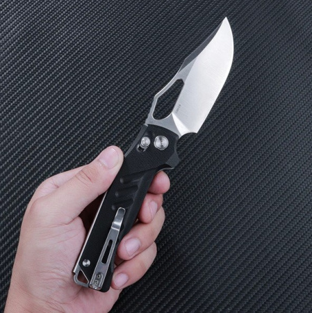 Нож SRM 238X-GB сталь D2 рукоять Black G10