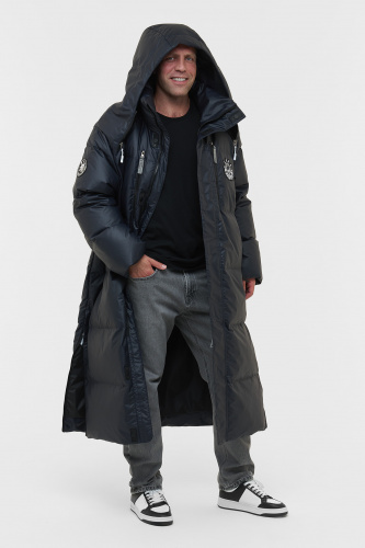 ПАЛЬТО ПУХОВОЕ BATZZILLA PLATINUM, Т.СИНИЙ