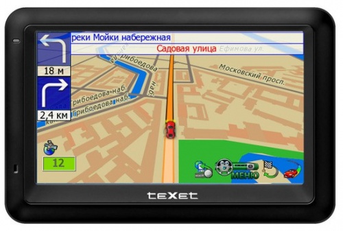 Навигатор TeXet TN-501 GPS