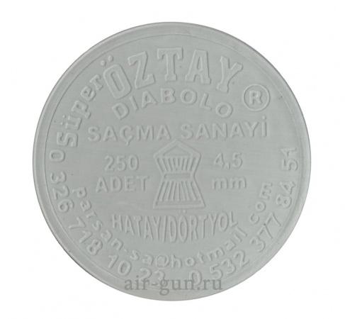 Пуля Super Oztay diabolo к.4,5мм 1уп/250шт