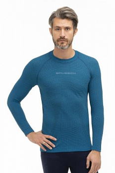 ФУТБОЛКА МУЖСКАЯ С ДЛИННЫМ РУКАВОМ 3D PRO СИНИЙ ФУТБОЛКА МУЖСКАЯ С ДЛИННЫМ РУКАВОМ 3D PRO СИНИЙ