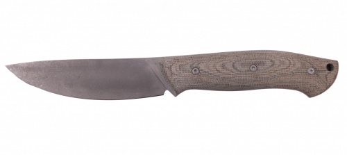 Нож "Флагман". Накладной монтаж. Сталь клинка - CPM 20CV, финиш - галтовка. Руко