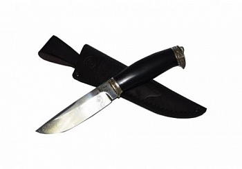 Нож Соболь,ст.D2 ,литье, черное дерево