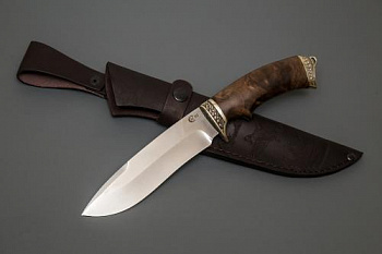 Нож Скиф, ст. D2, литье,орех(кап)